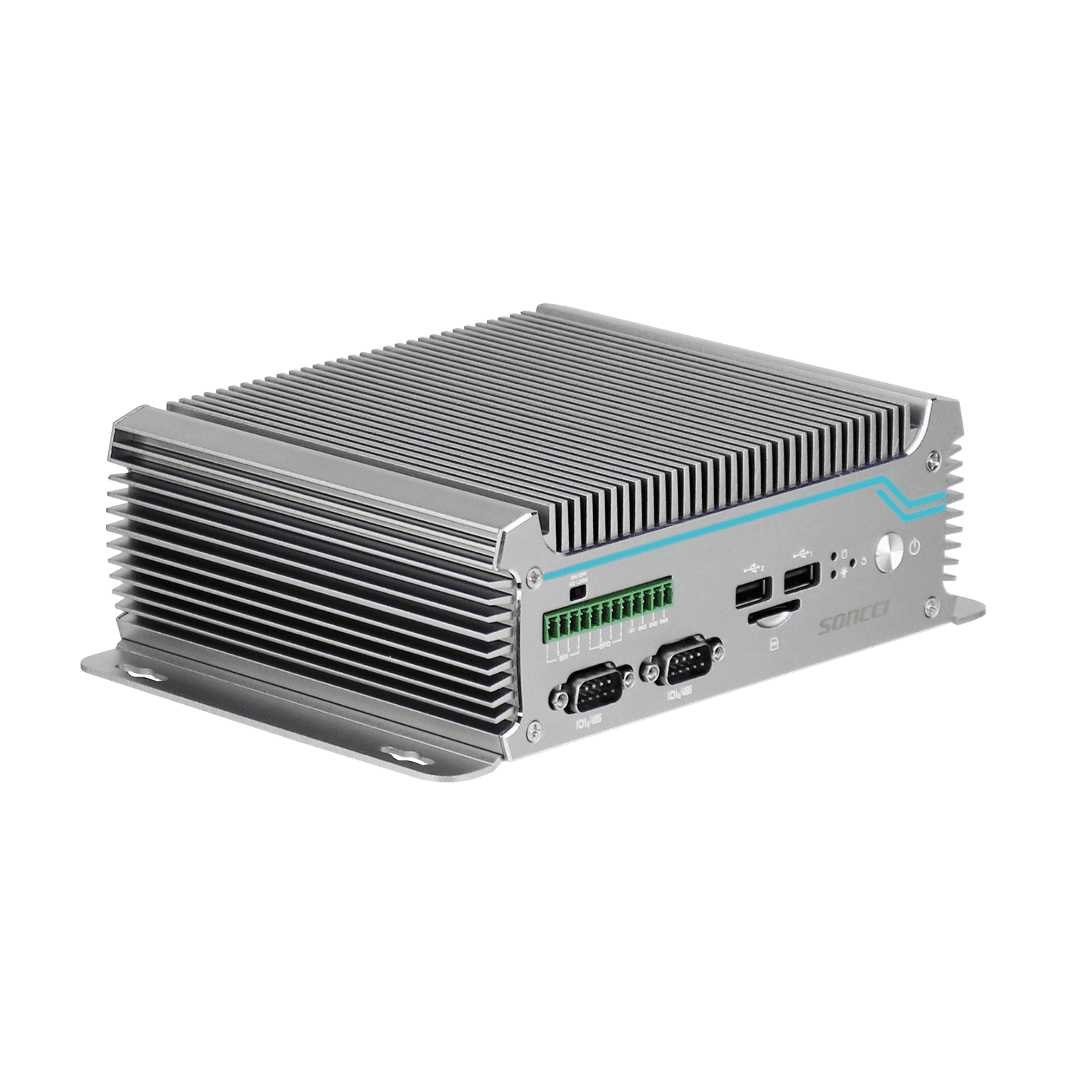 酷睿i3/i5/i7无风扇嵌入式工控机 SCI-S4000C6 - 图片 2