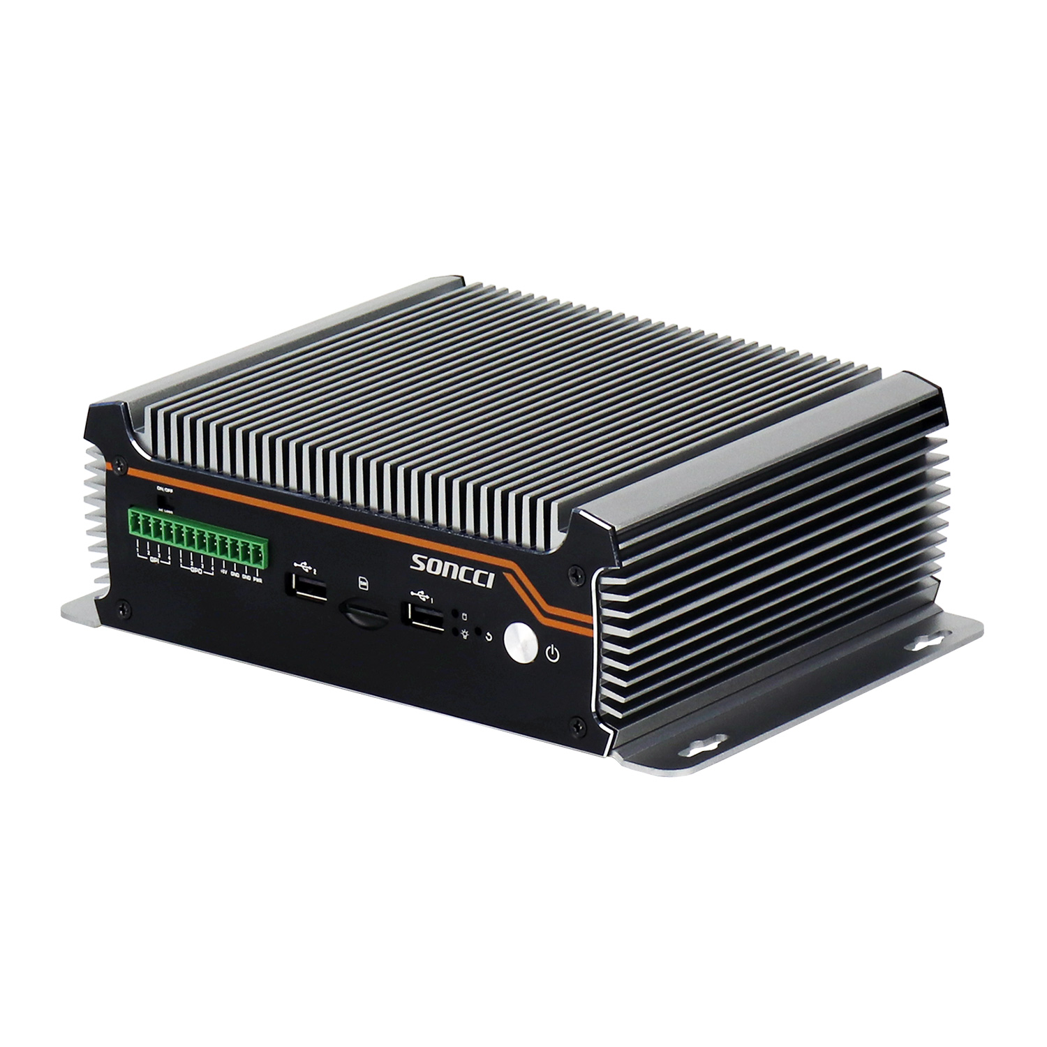 六网口双串口GPIO无风扇嵌入式工控机 SCI-S4000L4 - 图片 2