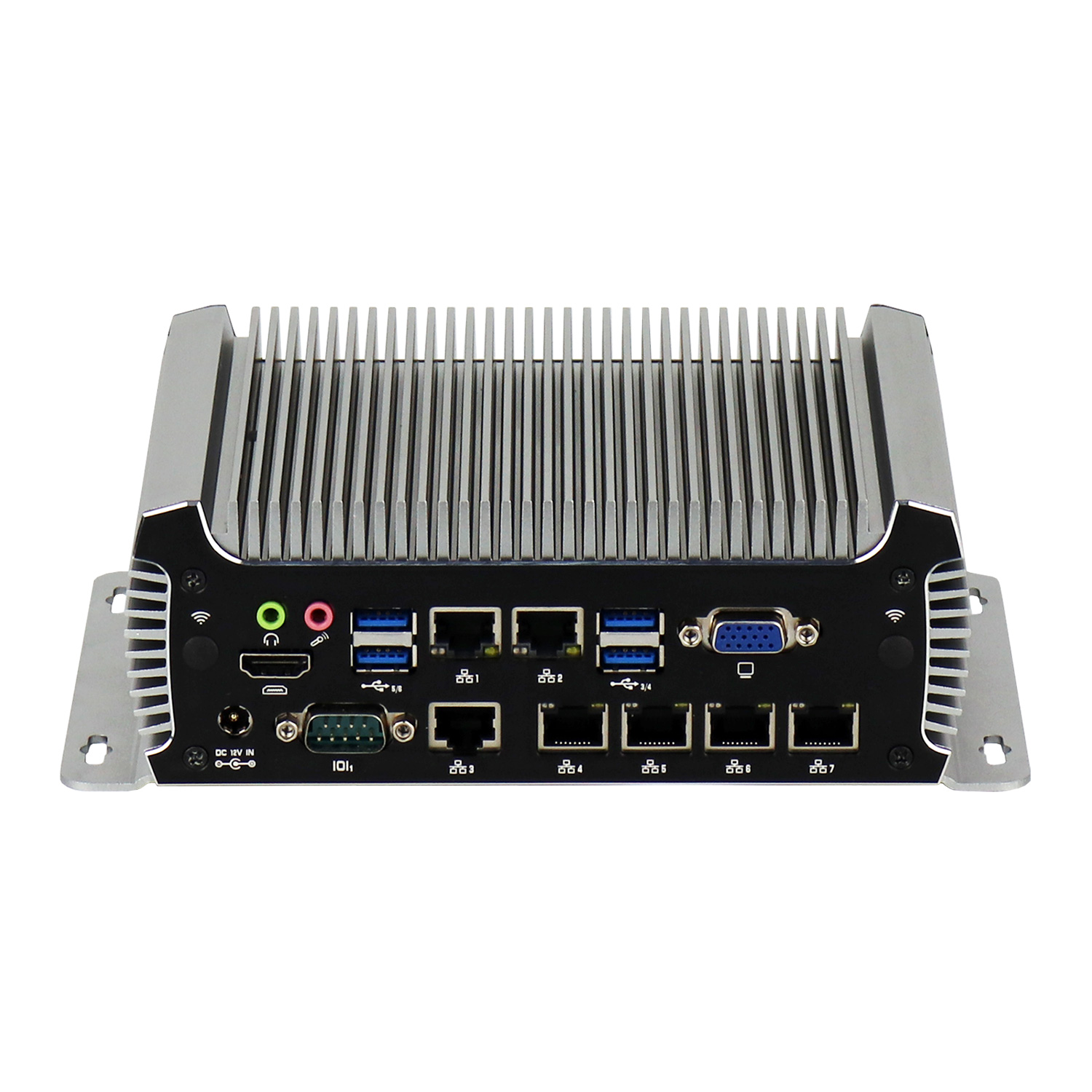 六网口双串口GPIO无风扇嵌入式工控机 SCI-S4000L4 - 图片 4