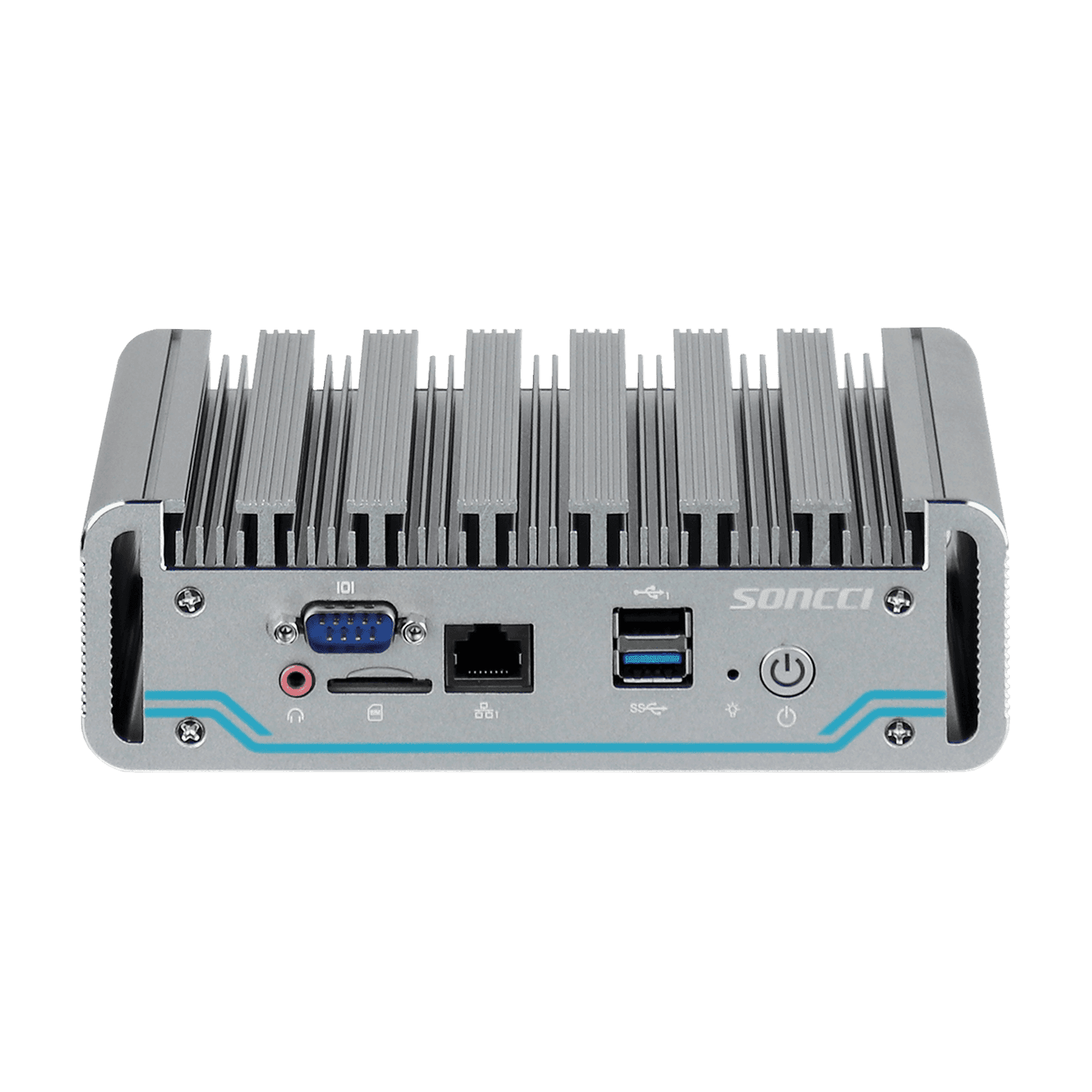 J4125铝合金无风扇迷你工控机 SCI-S4010 - 图片 2