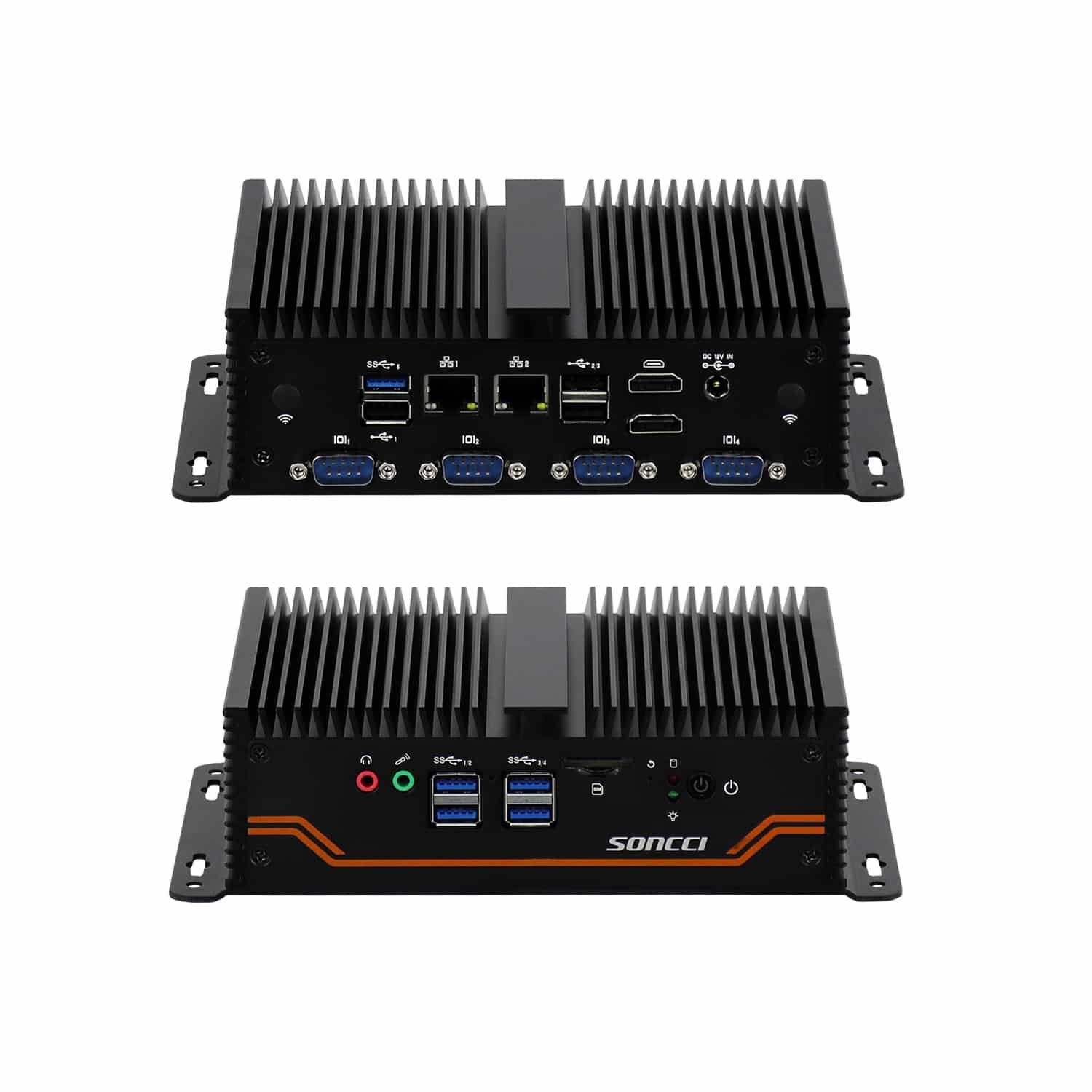 J4125无风扇嵌入式工业电脑 SCI-S4030 - 图片 2