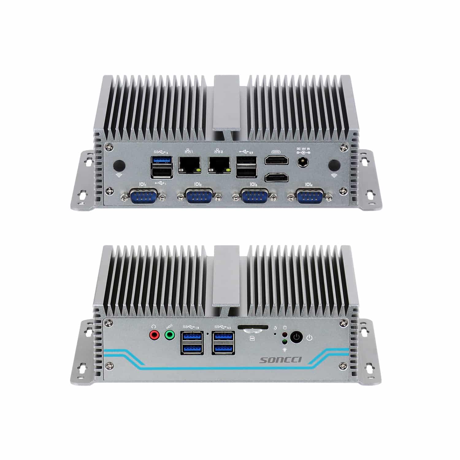 J4125无风扇嵌入式工业电脑 SCI-S4030