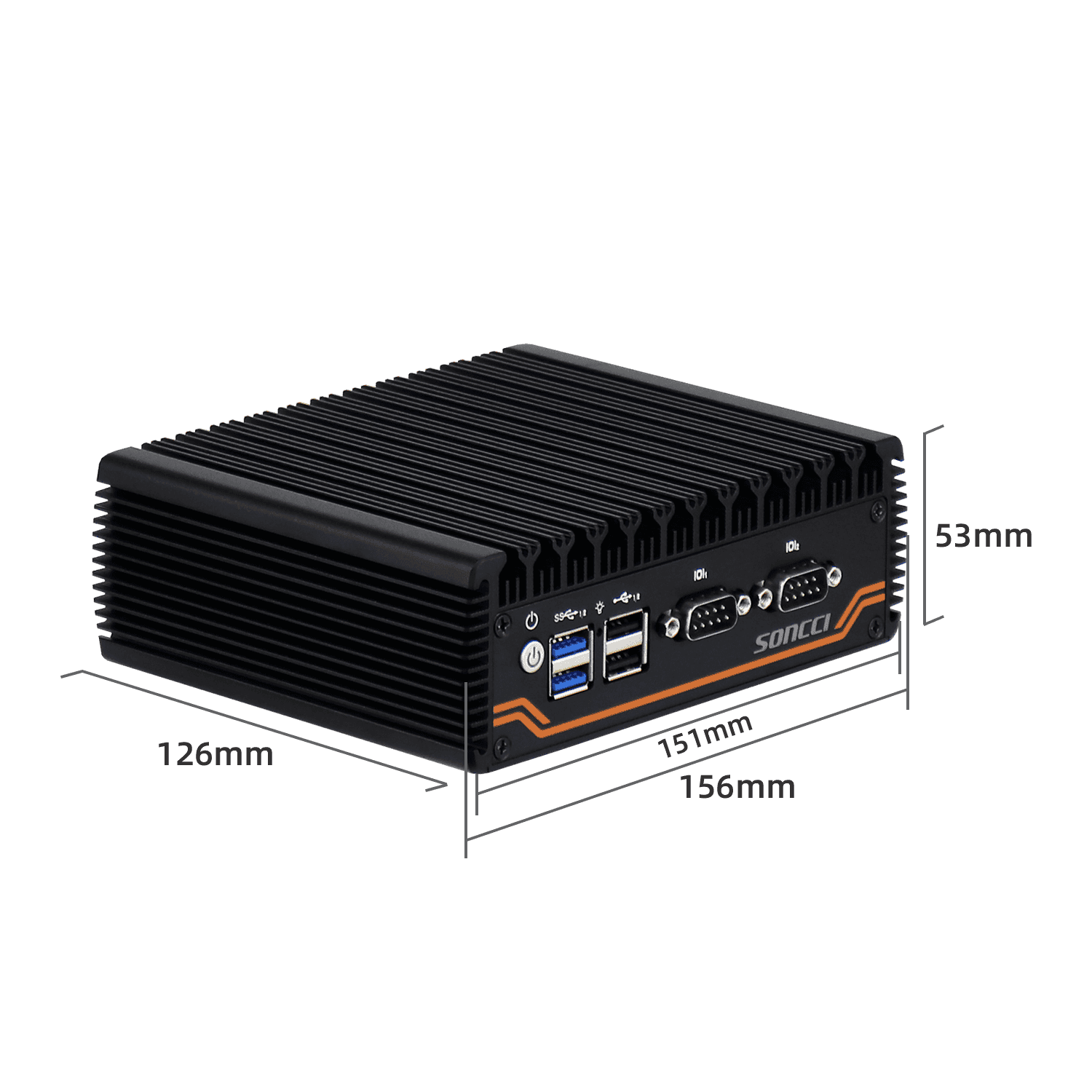 2.5G四网口软路由迷你工控机 SCI-S4060 - 图片 11