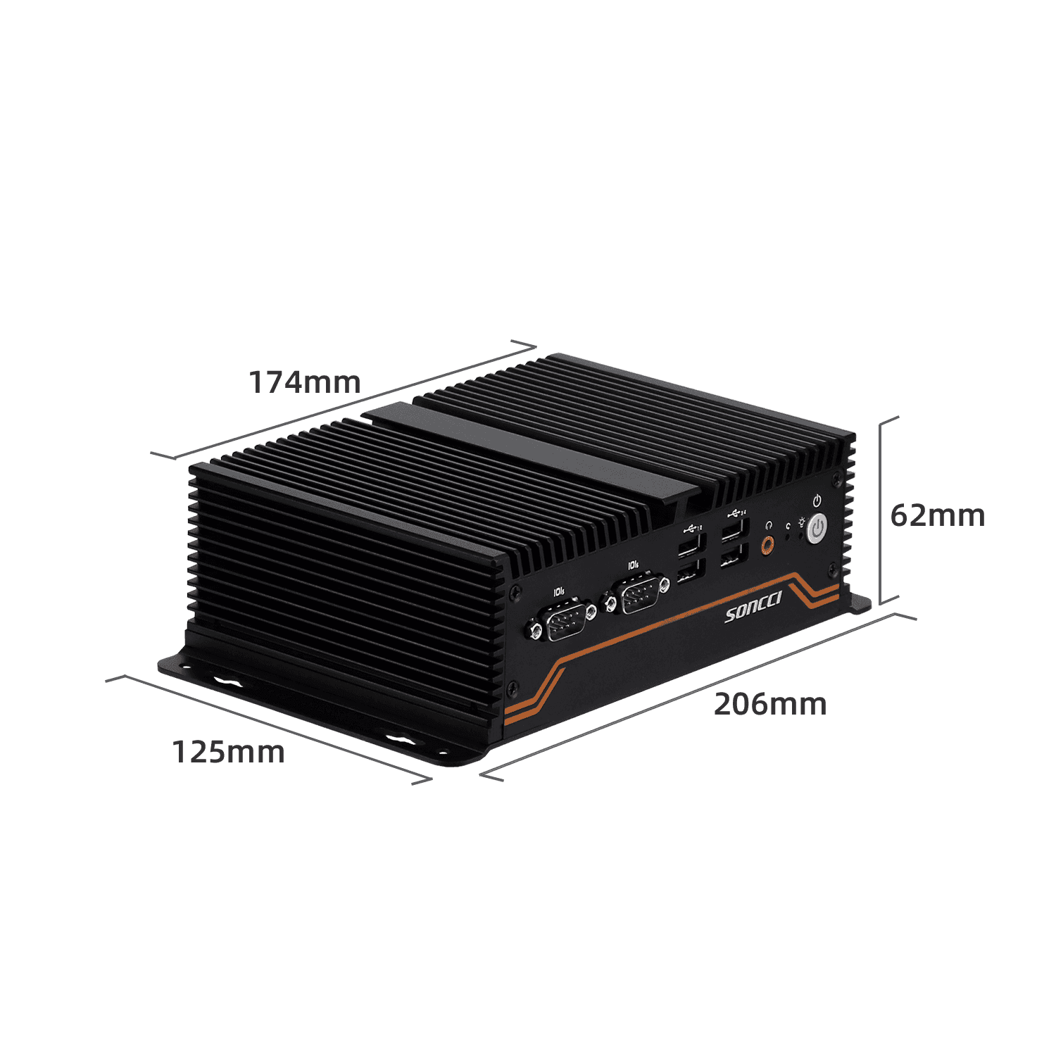 酷睿i3/i5/i7无风扇嵌入式工控机 SCI-S4070 - 图片 7