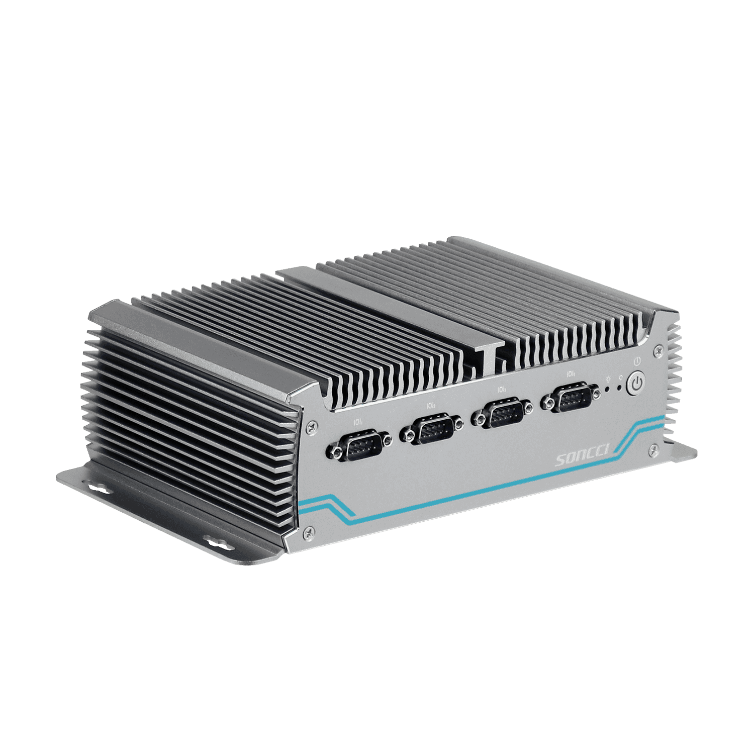 无风扇嵌入式壁挂工控机Linux SCI-S4080 - 图片 2