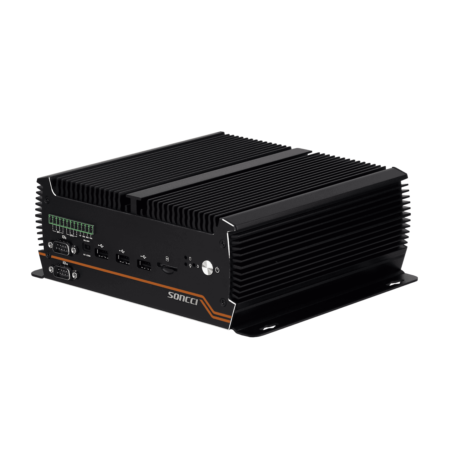 10串口GPIO宽压三显示嵌入式工控机 SCI-S5010C10 - 图片 2