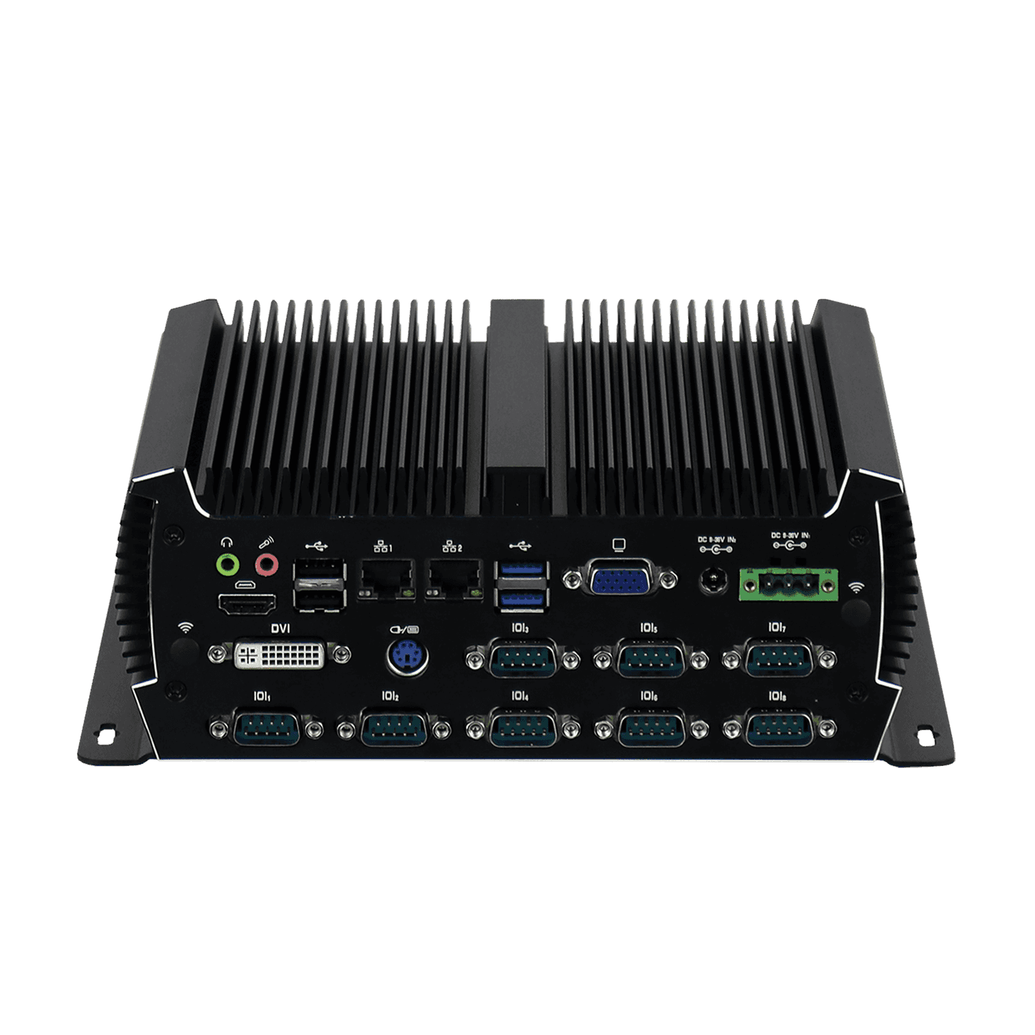 10串口GPIO宽压三显示嵌入式工控机 SCI-S5010C10 - 图片 4