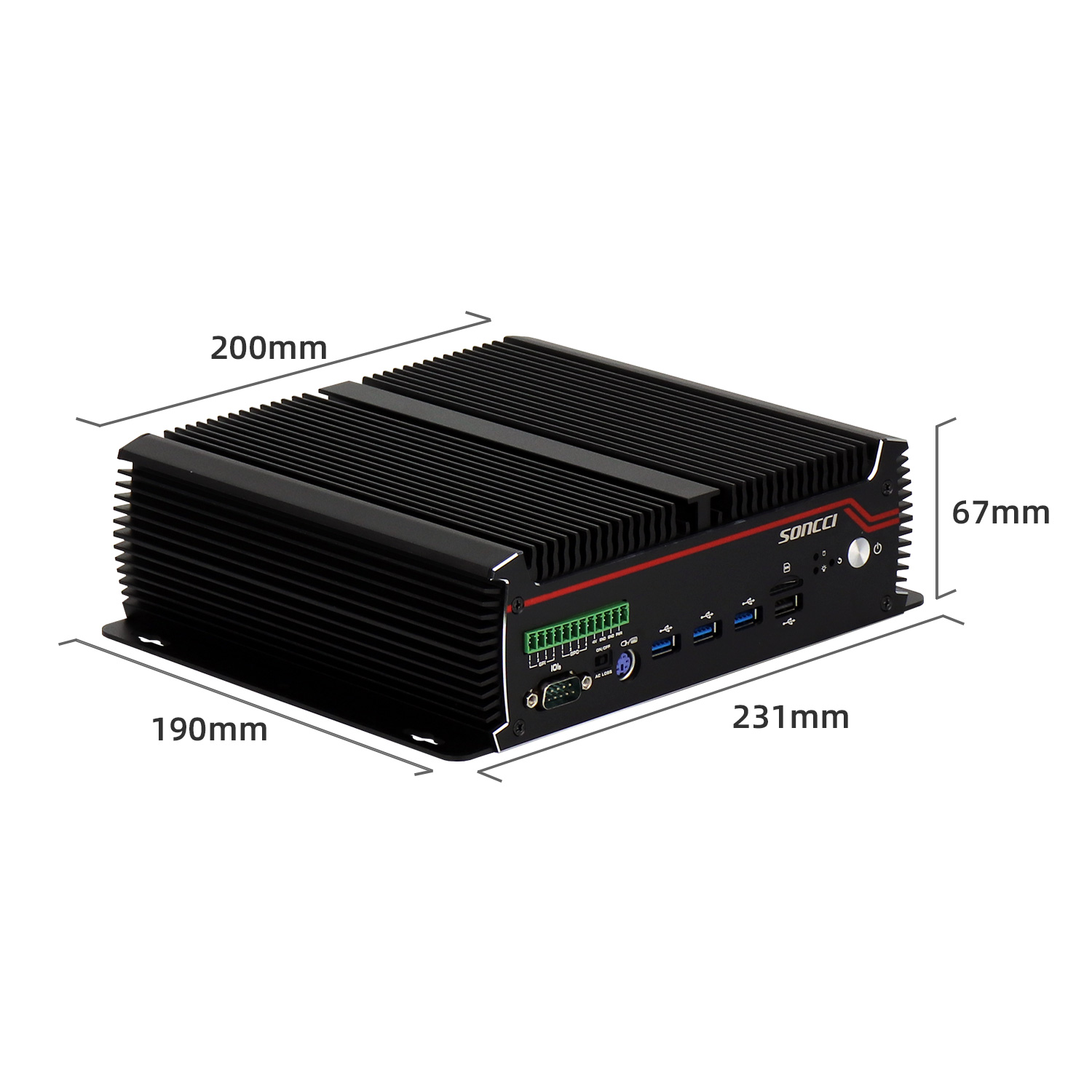 宽压GPIO无风扇嵌入式工控机 SCI-S5010C6 - 图片 7