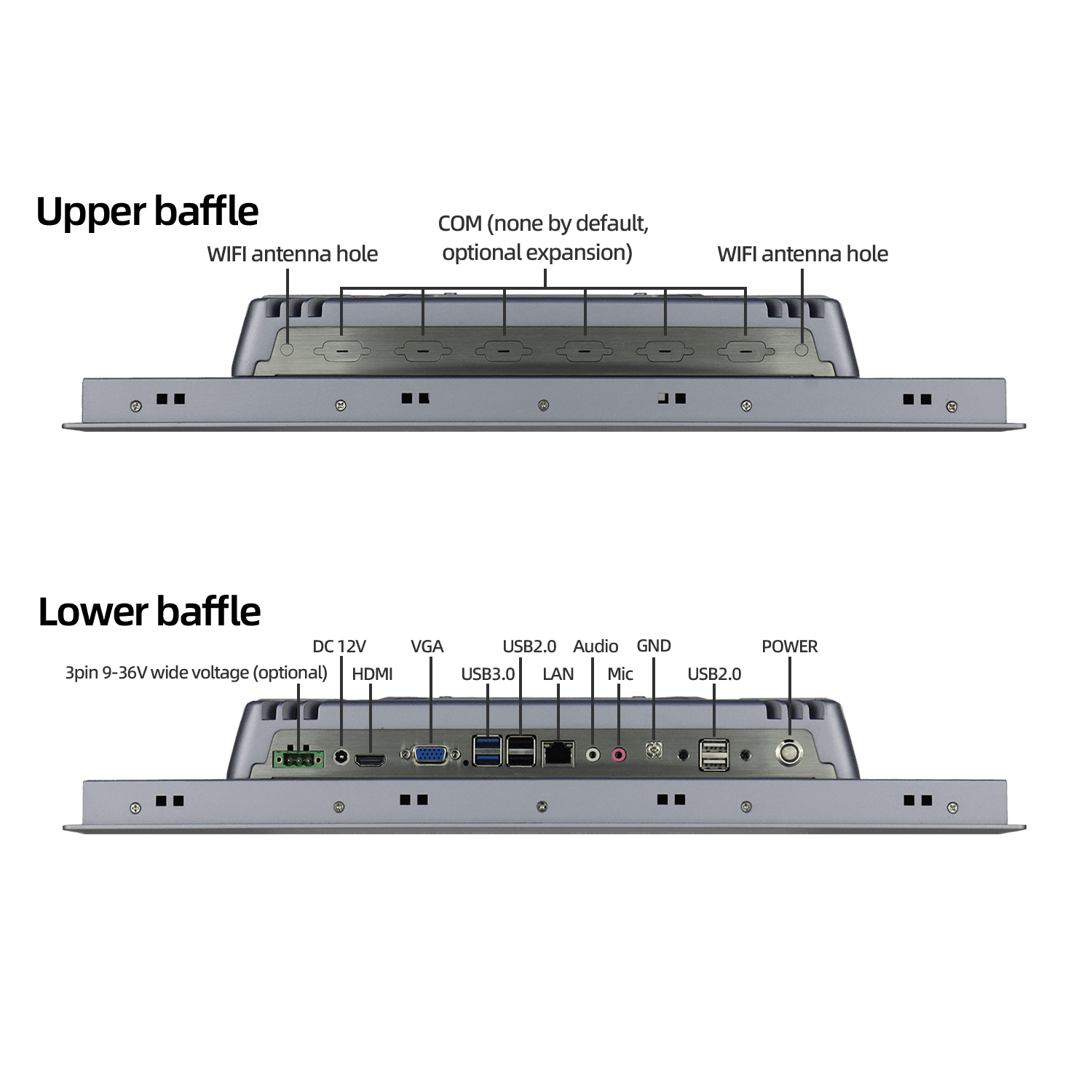 18.5寸J6412重工业平板电脑 SCP-K185WR - 图片 9